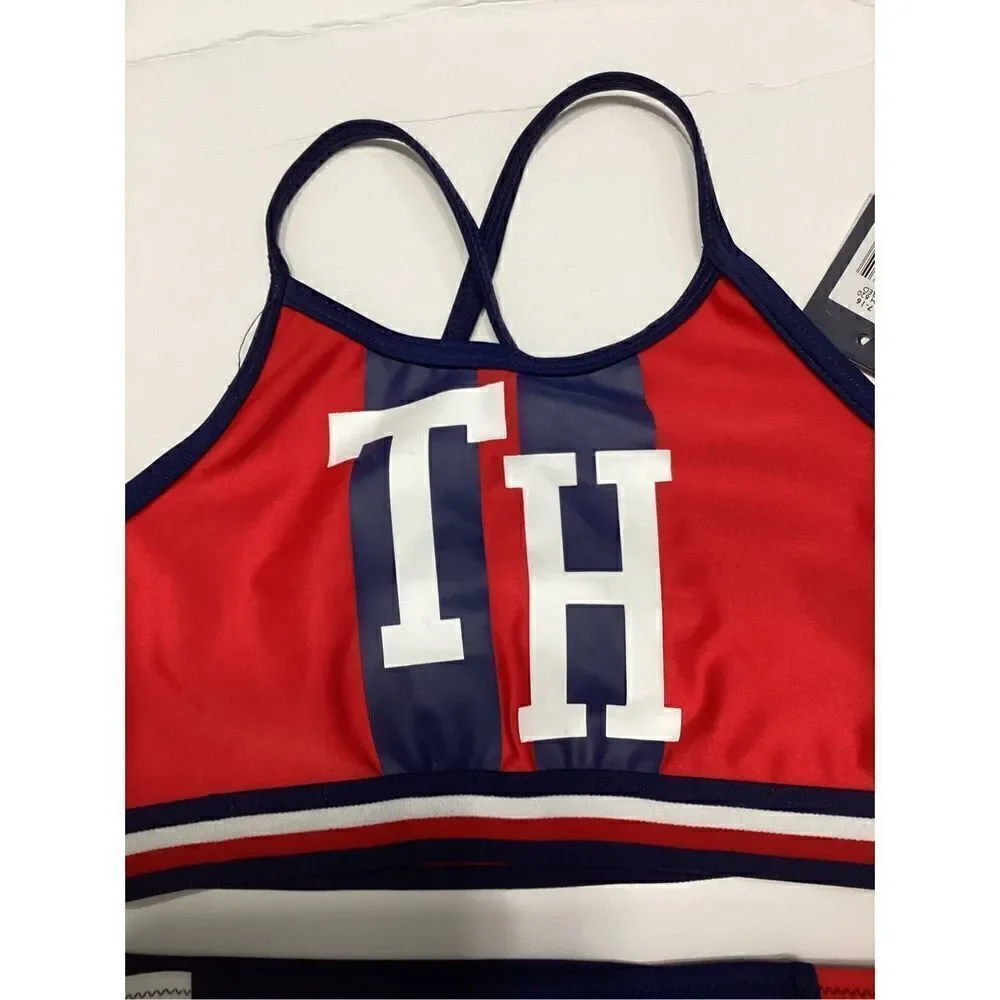 New. Kids Tommy Hilfiger flag bikini. S-top/M-bottom
